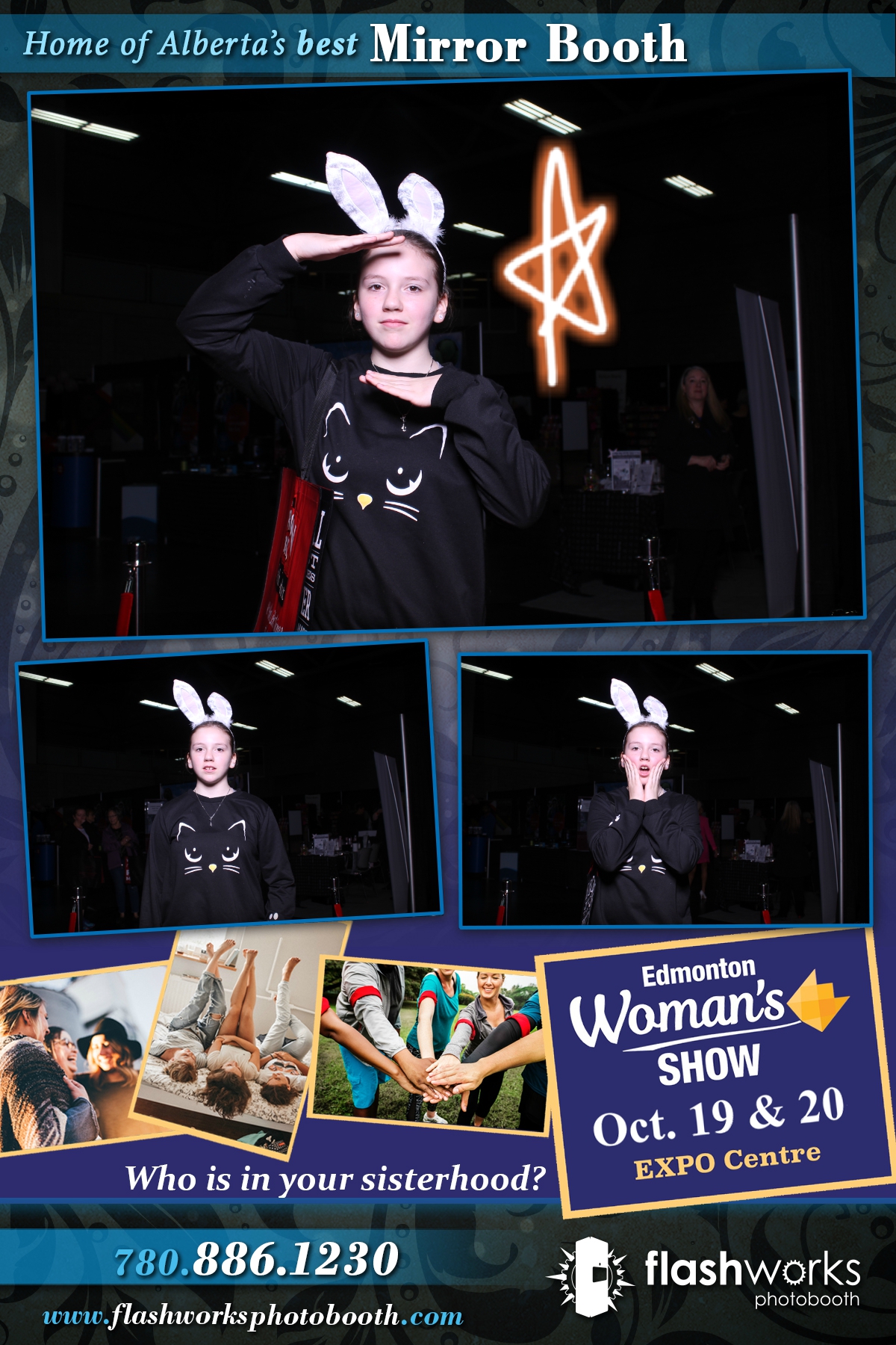 Fall Edmonton Woman's Show | View more photos from the event at gallery.flashworksphotobooth.com/u/FlashworksPhotoboothInc/Fall-Edmonton-Womans-Show-0